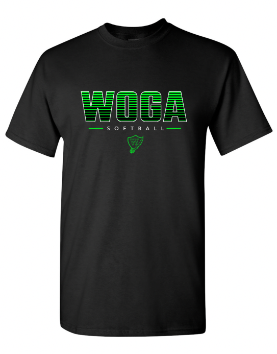 Youth WOGA Softball Shirt