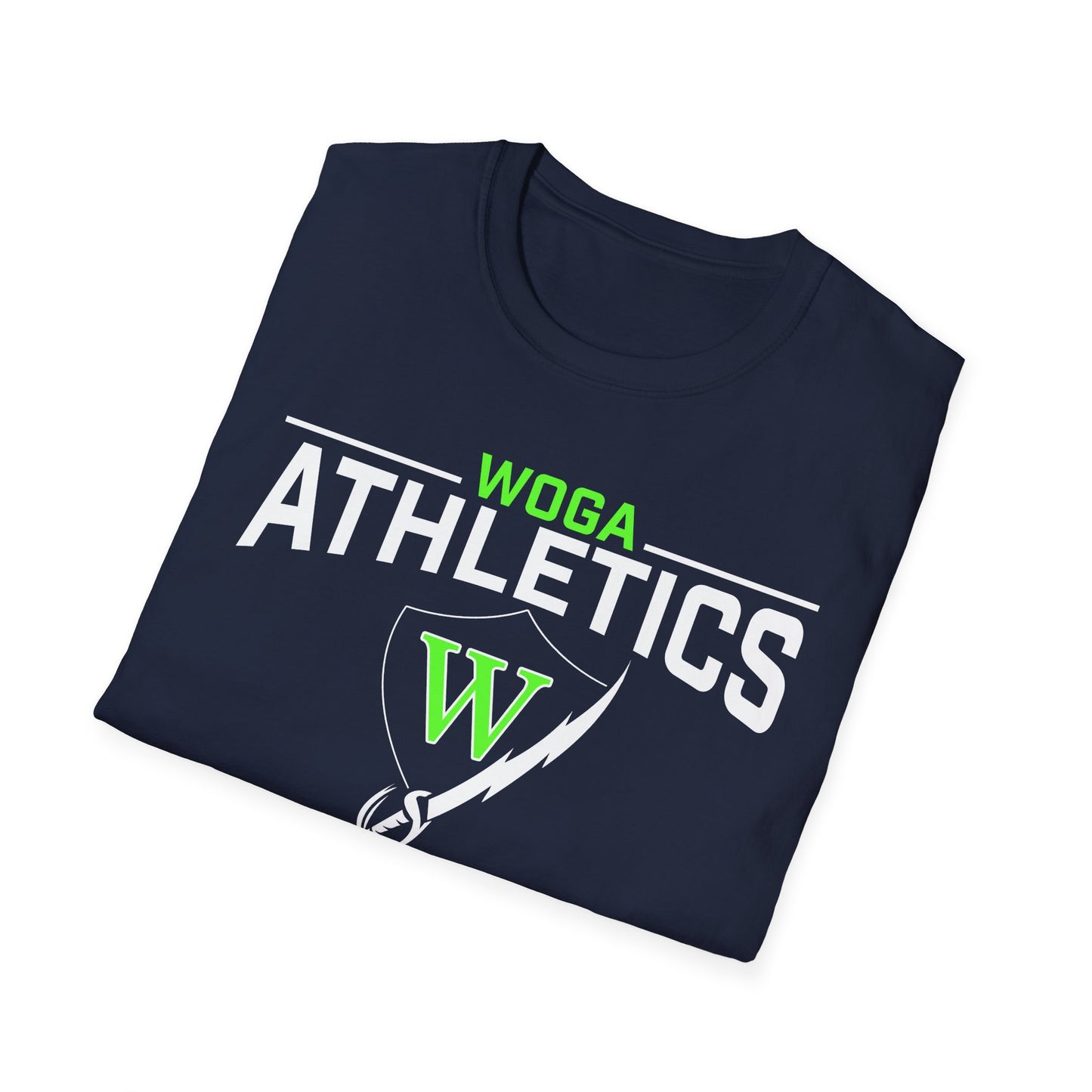Adult WOGA Athletics Navy Tee