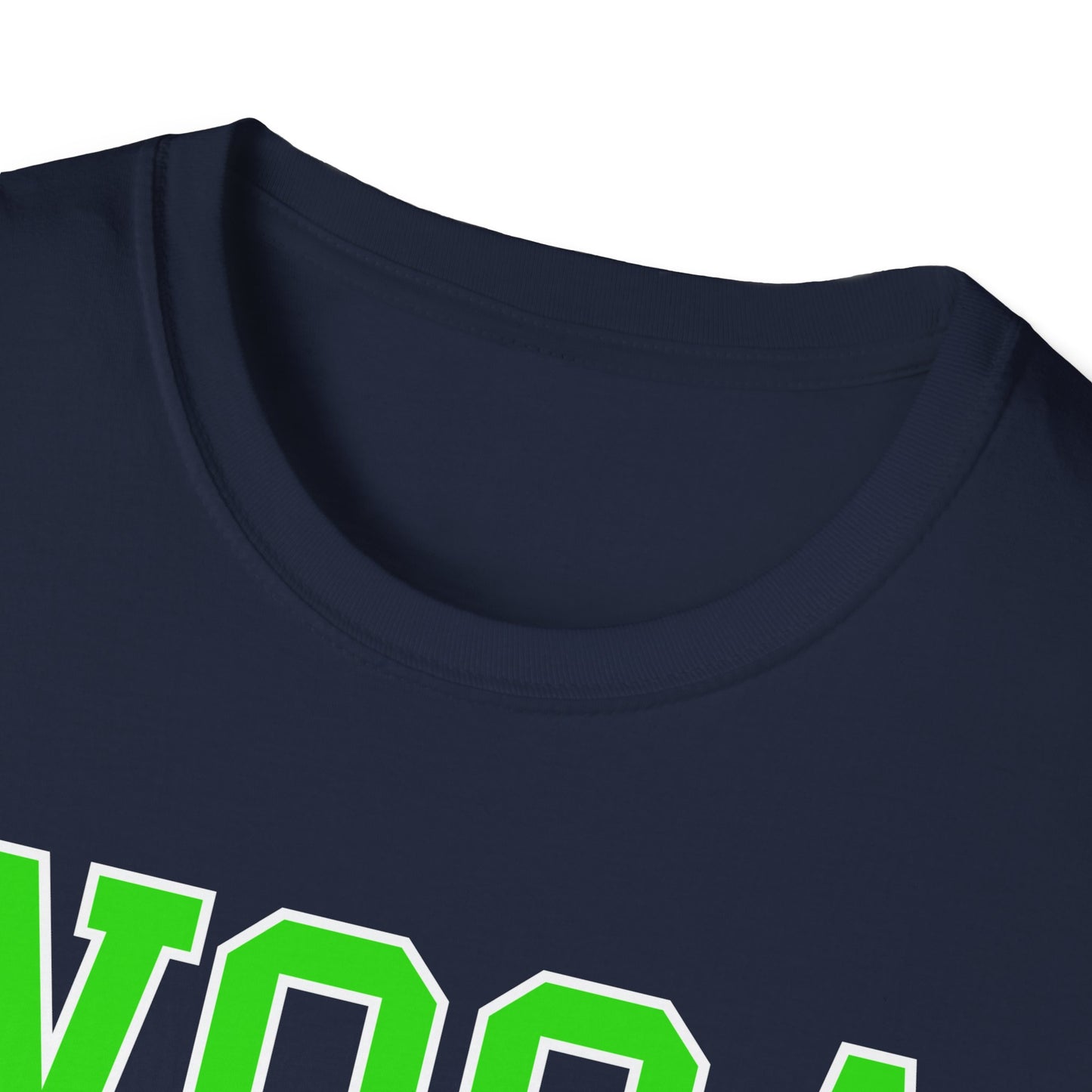 Adult WOGA Volleyball Navy Tee