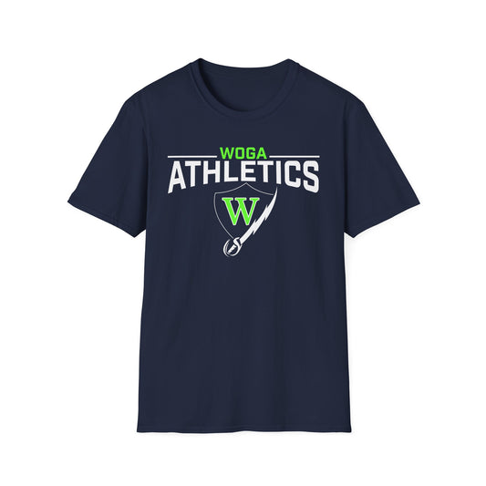 Adult WOGA Athletics Navy Tee