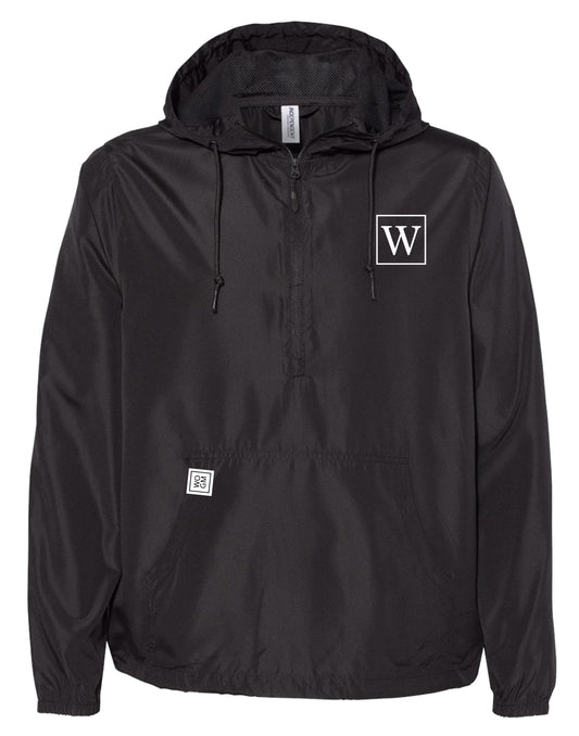 Adult Black WOGA Windbreaker