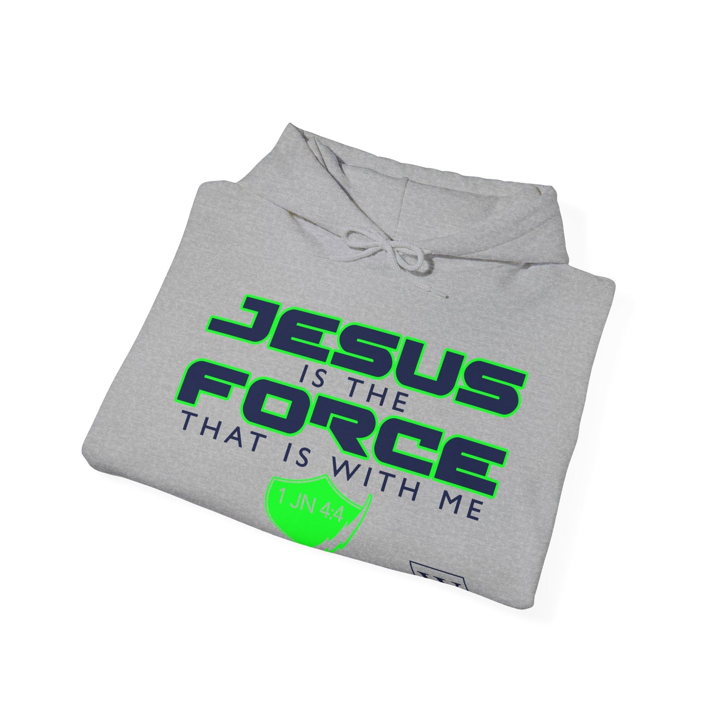 Adult Jesus is the Force Hoodie