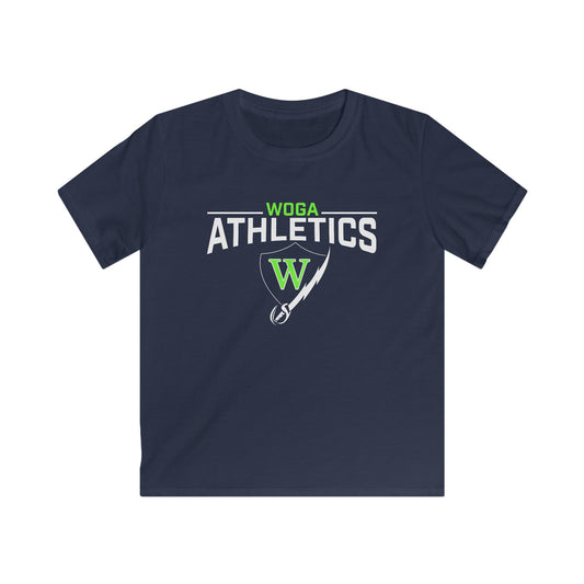 Youth WOGA Athletics Navy Tee