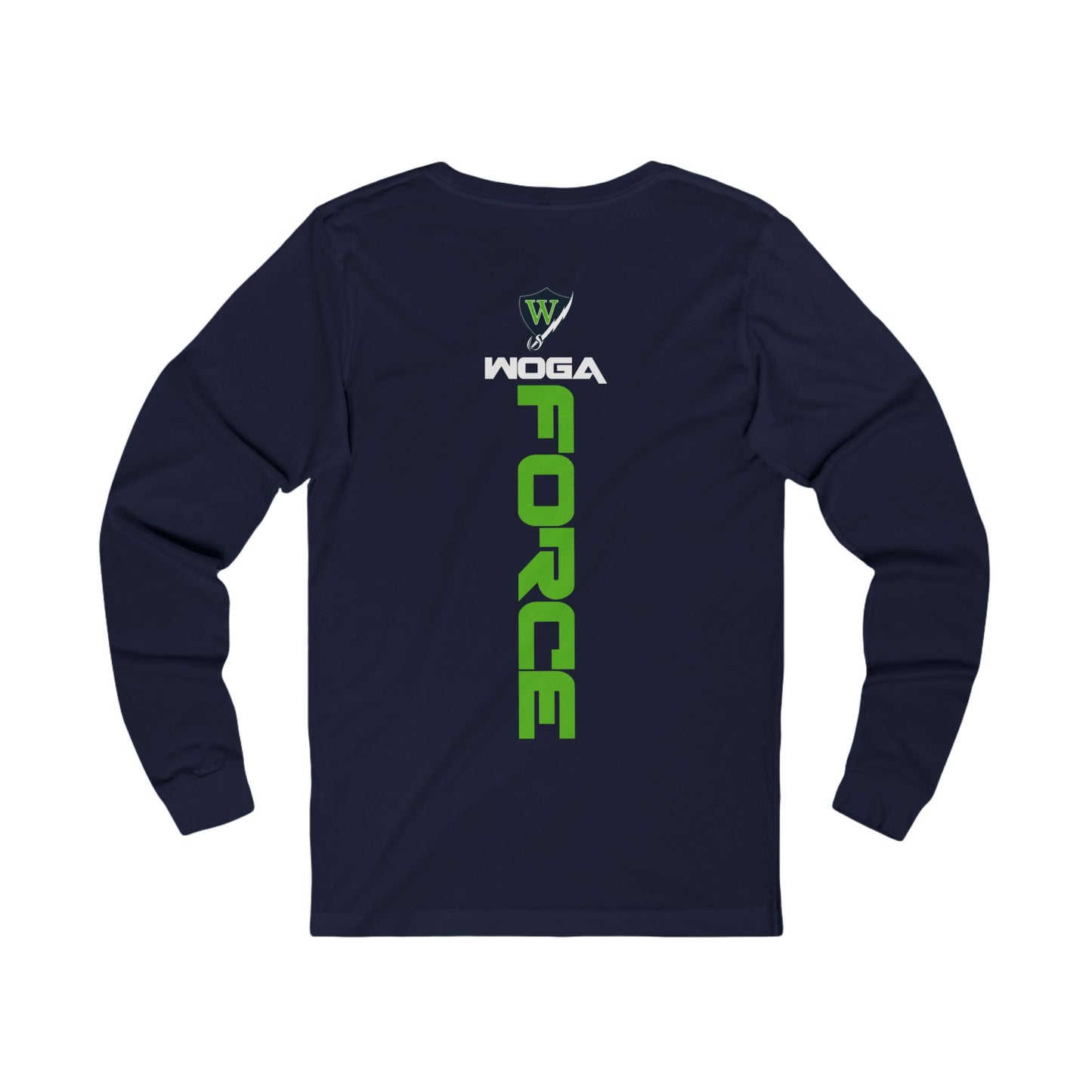 Adult WOGA Force Athletics Long Sleeve Shirt